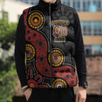 NAIDOC Week 2026 Sleeveless Puffer Jacket 50 Years of Deadly Indigenous Pride