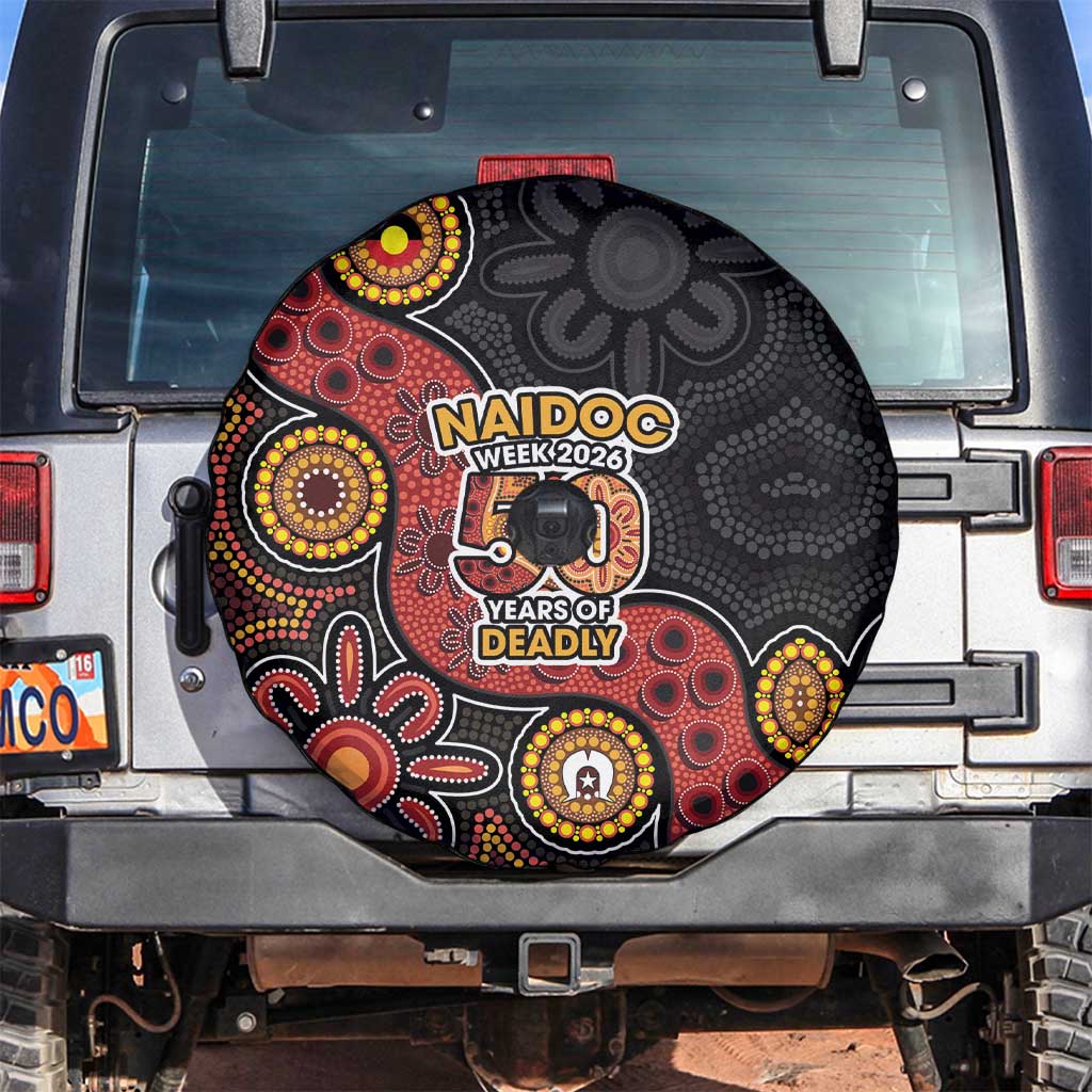 NAIDOC Week 2026 Spare Tire Cover 50 Years of Deadly Indigenous Pride
