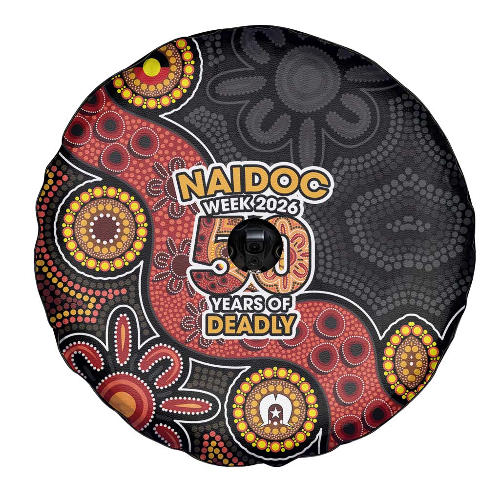 NAIDOC Week 2026 Spare Tire Cover 50 Years of Deadly Indigenous Pride