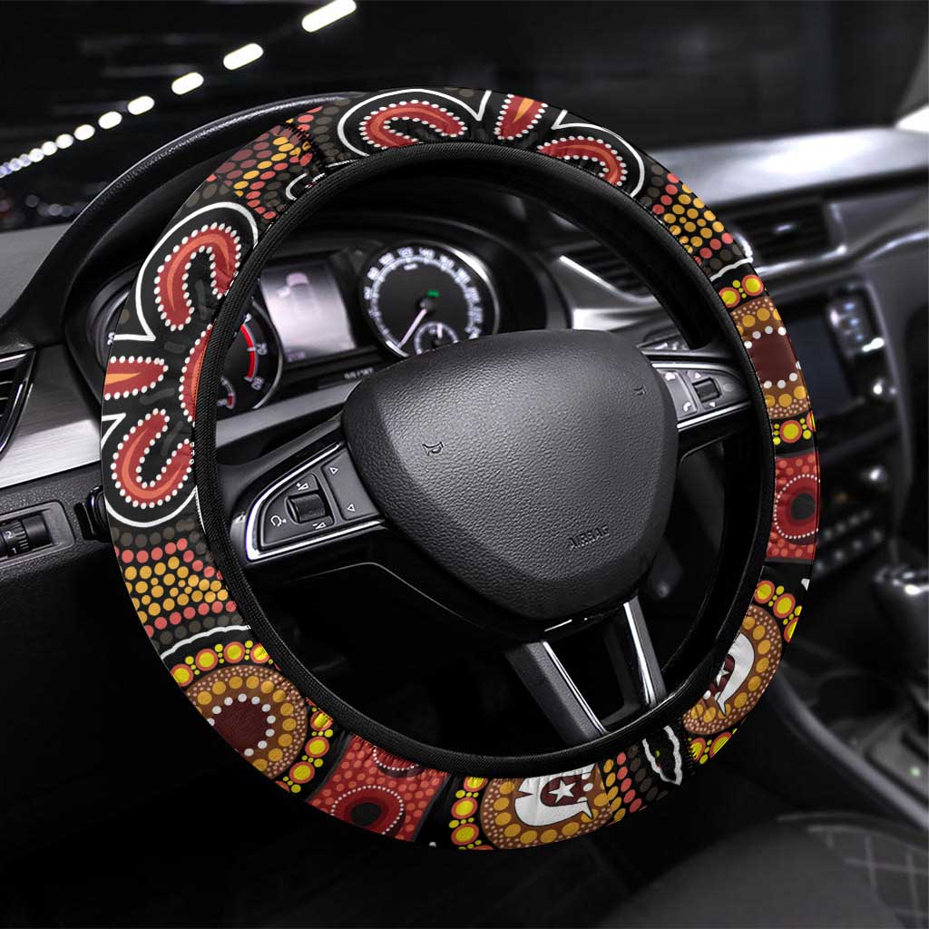NAIDOC Week 2026 Steering Wheel Cover 50 Years of Deadly Indigenous Pride