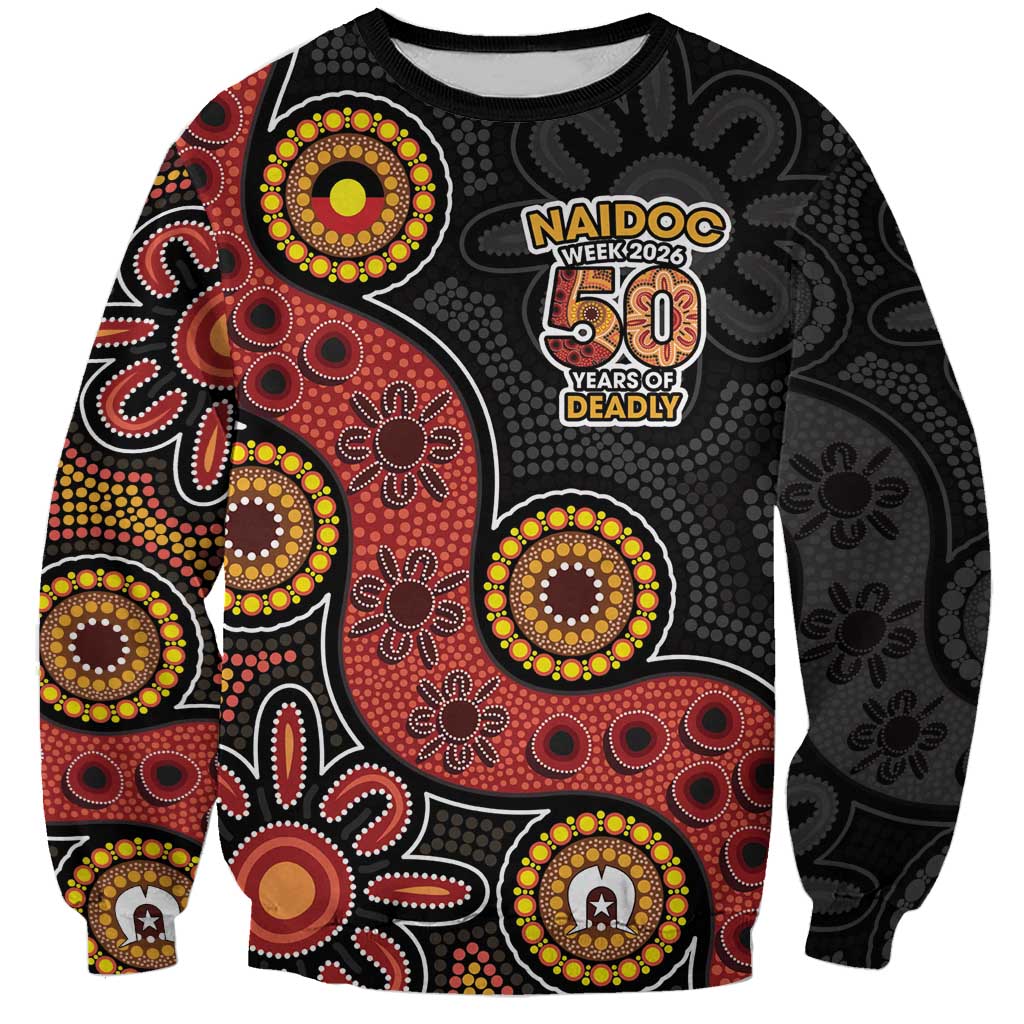 NAIDOC Week 2026 Sweatshirt 50 Years of Deadly Indigenous Pride