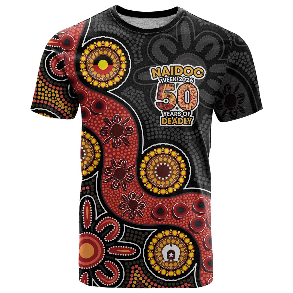 NAIDOC Week 2026 T Shirt 50 Years of Deadly Indigenous Pride