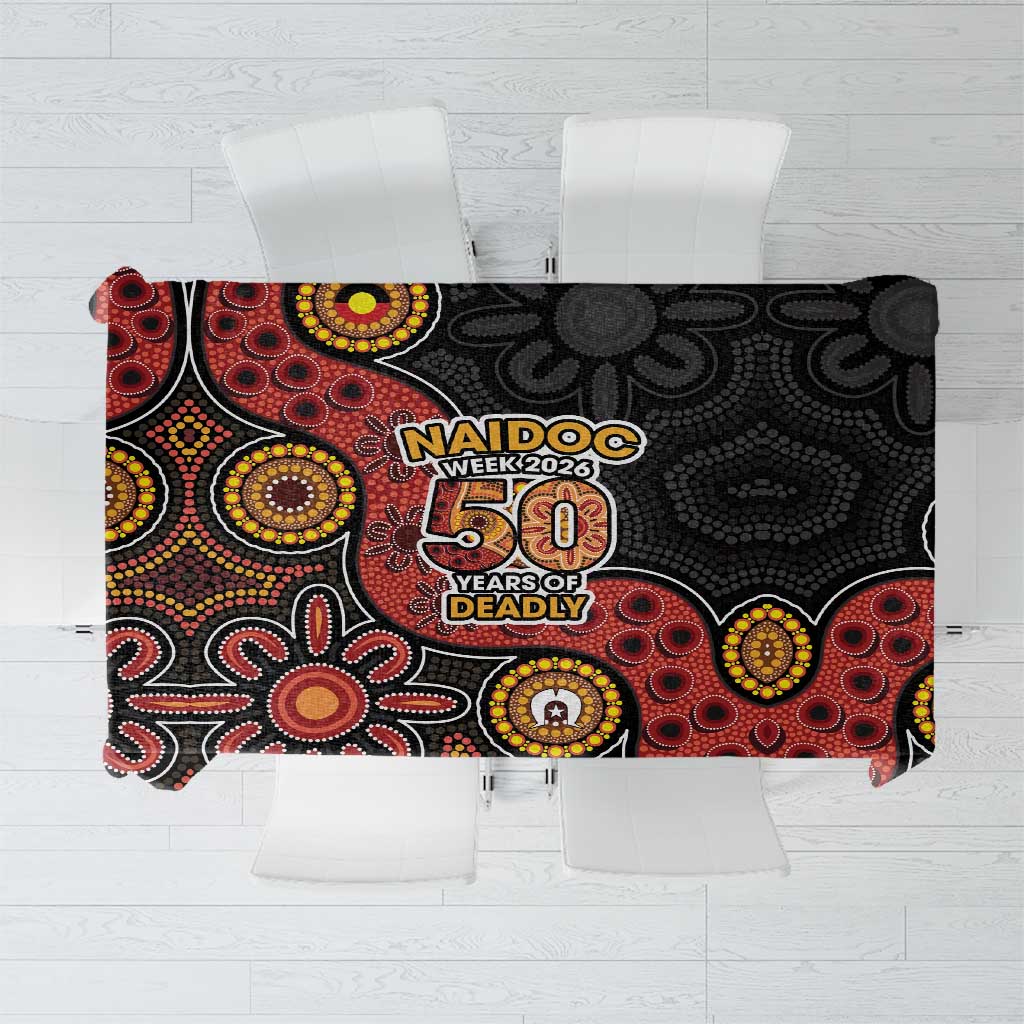 NAIDOC Week 2026 Tablecloth 50 Years of Deadly Indigenous Pride