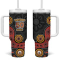NAIDOC Week 2026 Tumbler With Handle 50 Years of Deadly Indigenous Pride