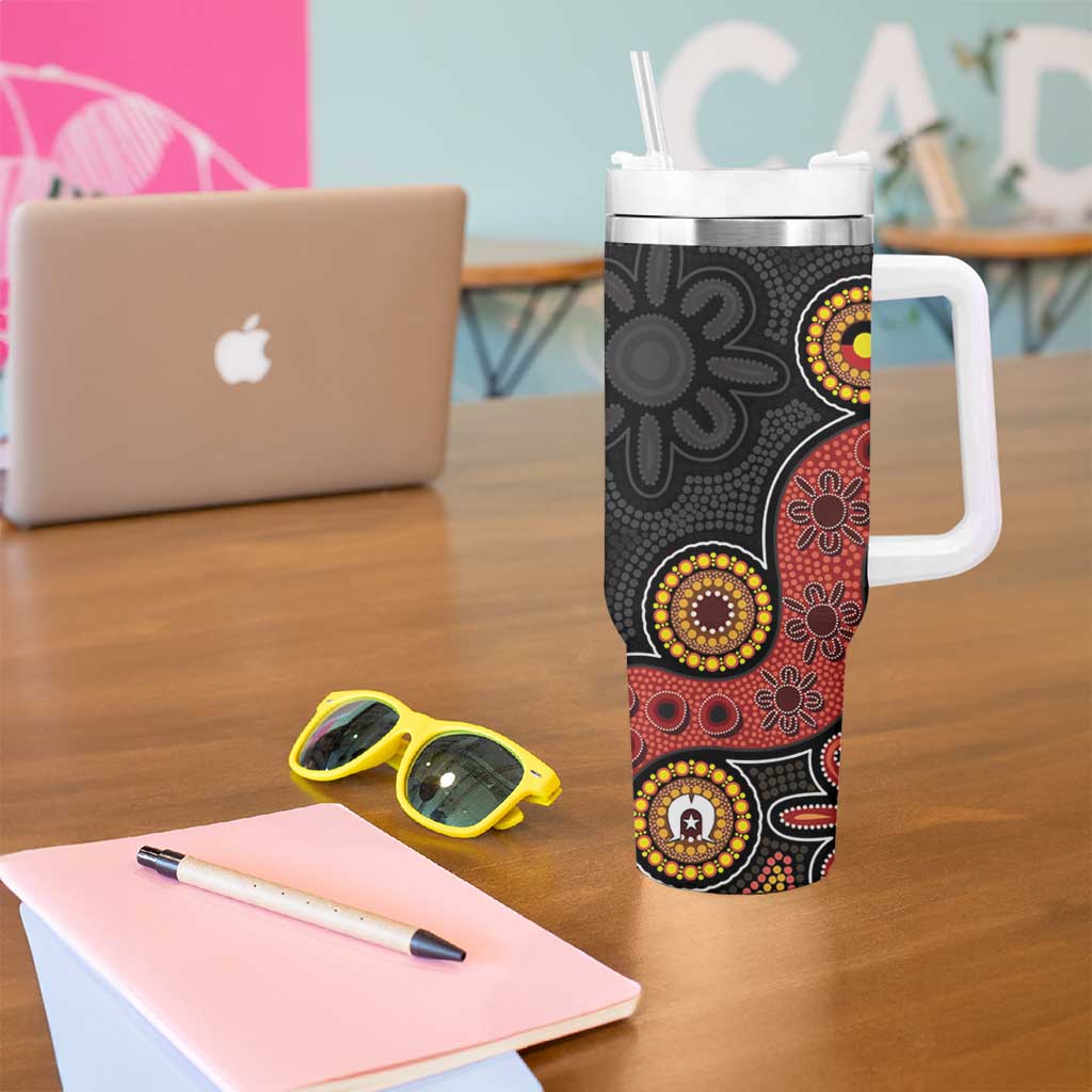 NAIDOC Week 2026 Tumbler With Handle 50 Years of Deadly Indigenous Pride