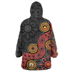 NAIDOC Week 2026 Wearable Blanket Hoodie 50 Years of Deadly Indigenous Pride