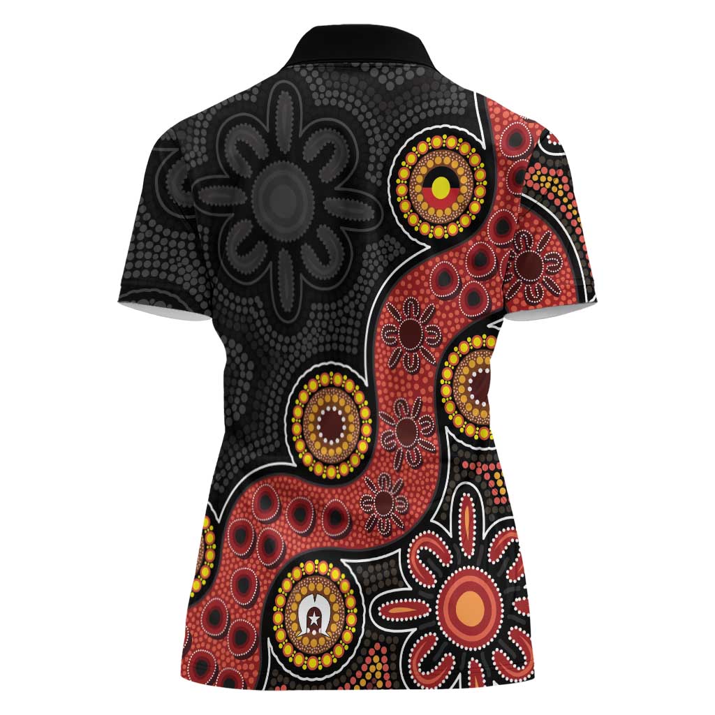 NAIDOC Week 2026 Women Polo Shirt 50 Years of Deadly Indigenous Pride