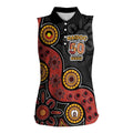 NAIDOC Week 2026 Women Sleeveless Polo Shirt 50 Years of Deadly Indigenous Pride