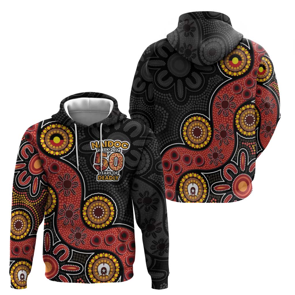 NAIDOC Week 2026 Zip Hoodie 50 Years of Deadly Indigenous Pride