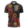 NAIDOC Week 2026 Zipper Polo Shirt 50 Years of Deadly Indigenous Pride