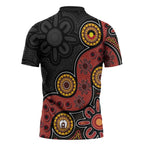 NAIDOC Week 2026 Zipper Polo Shirt 50 Years of Deadly Indigenous Pride