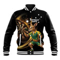 Australia Kangaroo Mascot Darts Baseball Jacket Black Edition