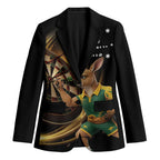 Australia Kangaroo Mascot Darts Blazer Black Edition