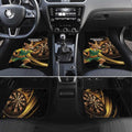 Australia Kangaroo Mascot Darts Car Mats Black Edition