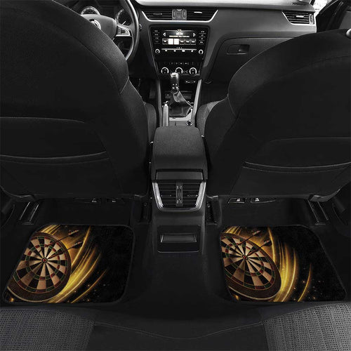 Australia Kangaroo Mascot Darts Car Mats Black Edition