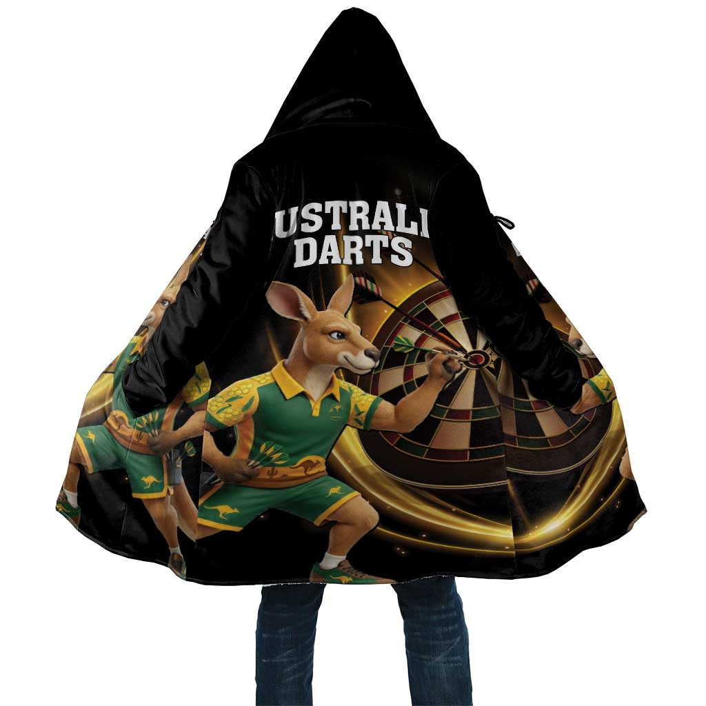 Australia Kangaroo Mascot Darts Cloak Black Edition