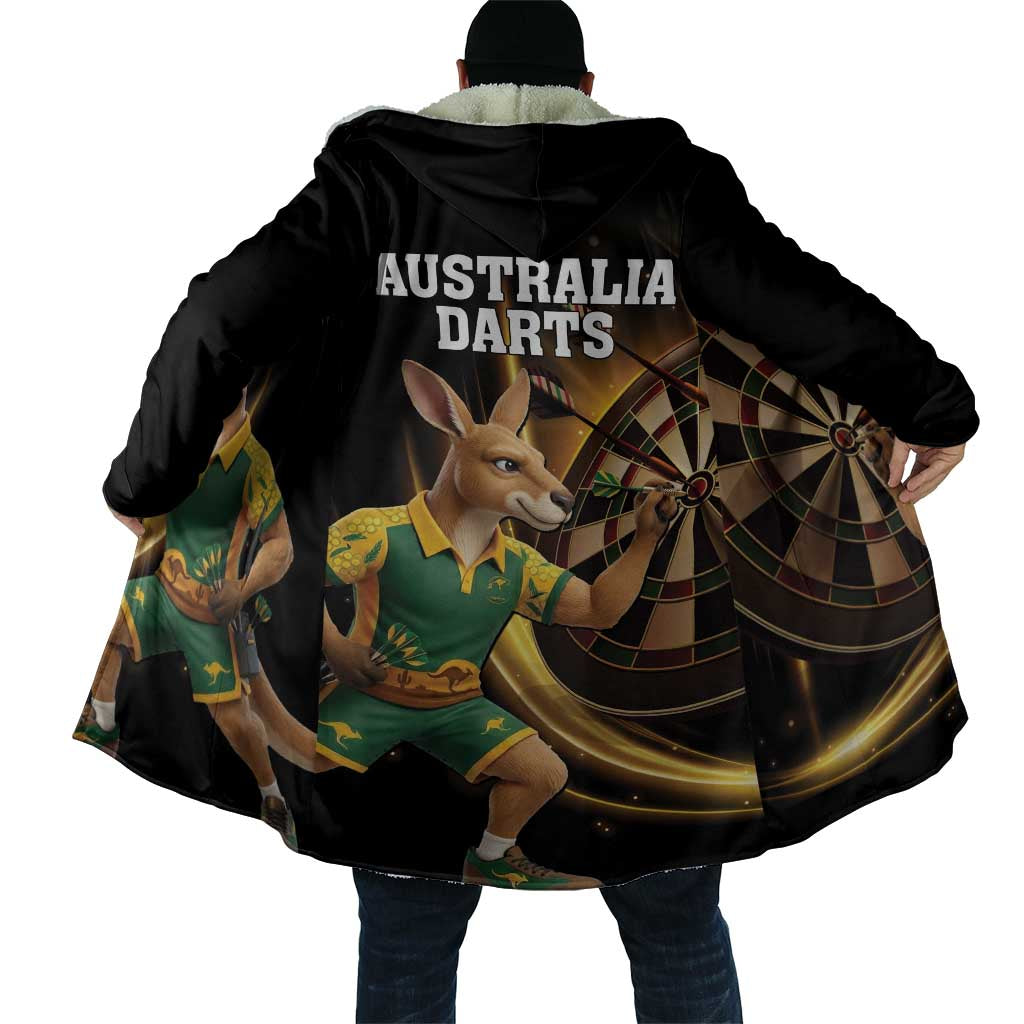 Australia Kangaroo Mascot Darts Cloak Black Edition