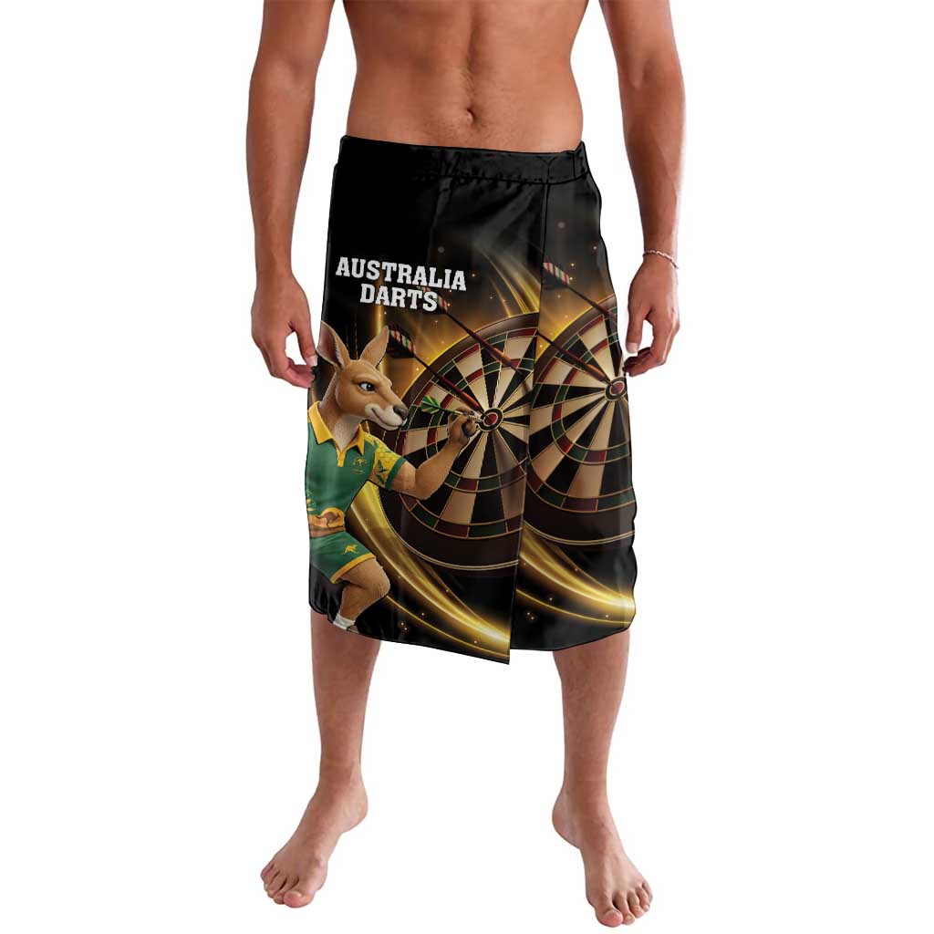 Australia Kangaroo Mascot Darts Lavalava Black Edition