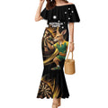 Australia Kangaroo Mascot Darts Mermaid Dress Black Edition