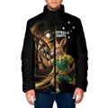 Australia Kangaroo Mascot Darts Padded Jacket Black Edition