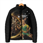 Australia Kangaroo Mascot Darts Padded Jacket Black Edition