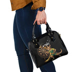 Australia Kangaroo Mascot Darts Shoulder Handbag Black Edition