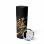 Australia Kangaroo Mascot Darts Skinny Tumbler Black Edition