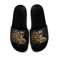 Australia Kangaroo Mascot Darts Slide Sandals Black Edition