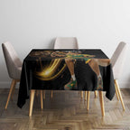 Australia Kangaroo Mascot Darts Tablecloth Black Edition