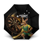 Australia Kangaroo Mascot Darts Umbrella Black Edition