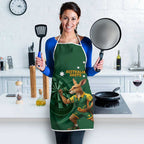 Australia Kangaroo Mascot Darts Apron Green Edition