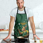 Australia Kangaroo Mascot Darts Apron Green Edition
