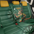 Australia Kangaroo Mascot Darts Back Car Seat Cover Green Edition