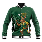 Australia Kangaroo Mascot Darts Baseball Jacket Green Edition