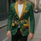 Australia Kangaroo Mascot Darts Blazer Green Edition