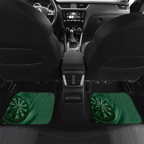 Australia Kangaroo Mascot Darts Car Mats Green Edition