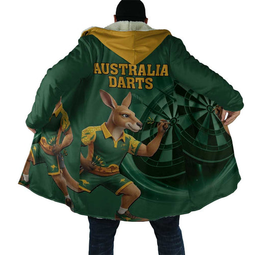 Australia Kangaroo Mascot Darts Cloak Green Edition