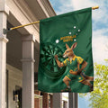 Australia Kangaroo Mascot Darts Garden Flag Green Edition