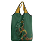 Australia Kangaroo Mascot Darts Grocery Bag Green Edition