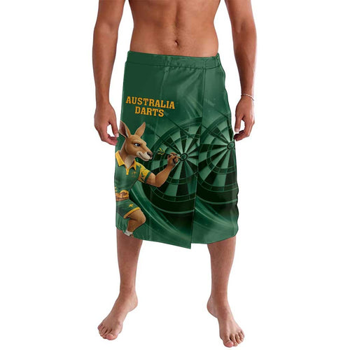 Australia Kangaroo Mascot Darts Lavalava Green Edition