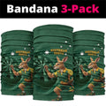 Australia Kangaroo Mascot Darts Neck Gaiter Green Edition