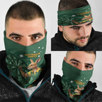 Australia Kangaroo Mascot Darts Neck Gaiter Green Edition