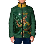 Australia Kangaroo Mascot Darts Padded Jacket Green Edition