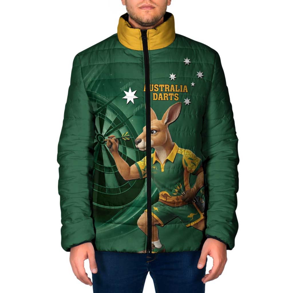 Australia Kangaroo Mascot Darts Padded Jacket Green Edition