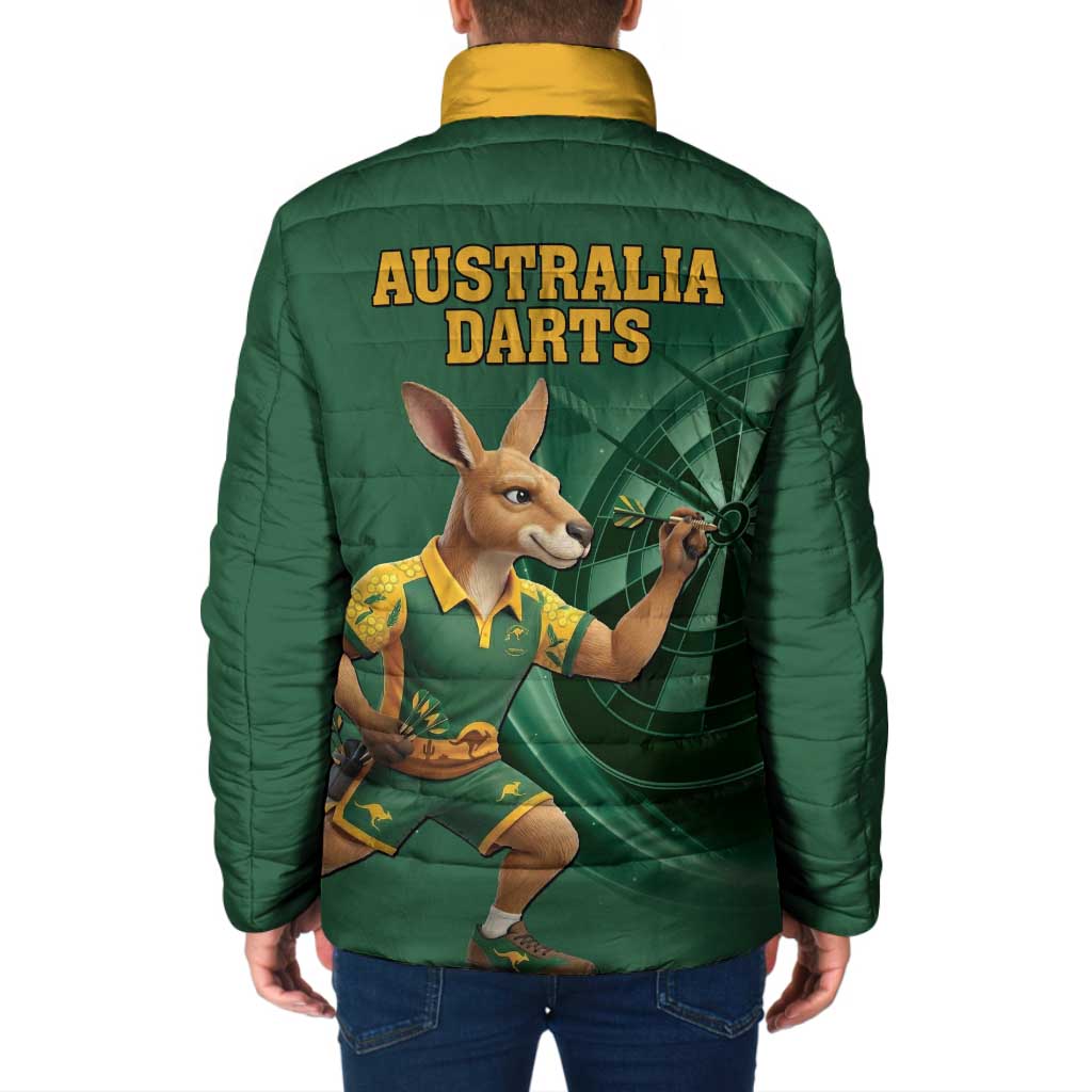 Australia Kangaroo Mascot Darts Padded Jacket Green Edition