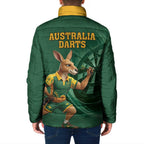Australia Kangaroo Mascot Darts Padded Jacket Green Edition