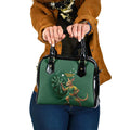 Australia Kangaroo Mascot Darts Shoulder Handbag Green Edition
