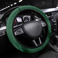 Australia Kangaroo Mascot Darts Steering Wheel Cover Green Edition