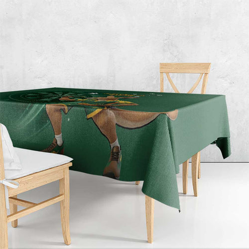 Australia Kangaroo Mascot Darts Tablecloth Green Edition