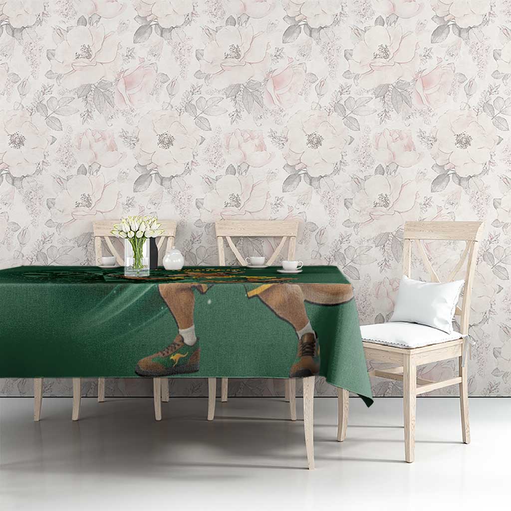 Australia Kangaroo Mascot Darts Tablecloth Green Edition